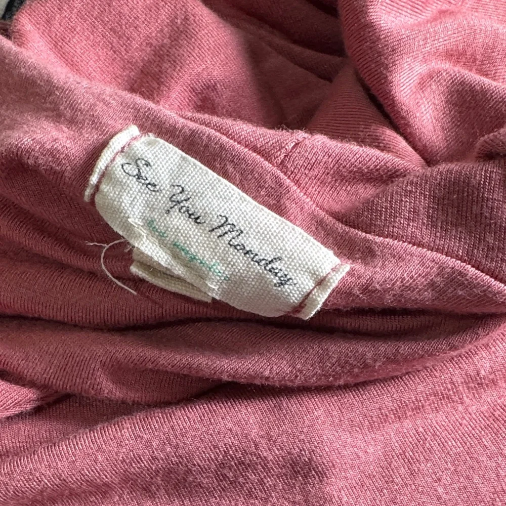 See You Monday Pink Casual Midi Dress - Picture 4 of 4